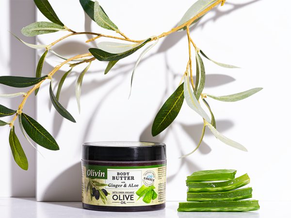 Body Butter With Ginger & Aloe 200ml - Afbeelding 2