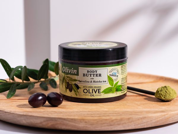 Body Butter With Matcha & Spirulina 200ml - Afbeelding 2