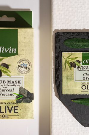 Scrub Mask Exfoliating & Detoxifying With Charcoal & Volcano (6x10ml)