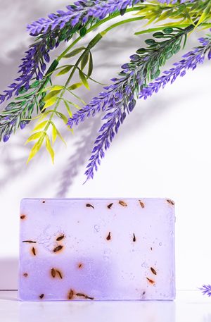 Handmade Soap with organic olive oil and lavender 100gr