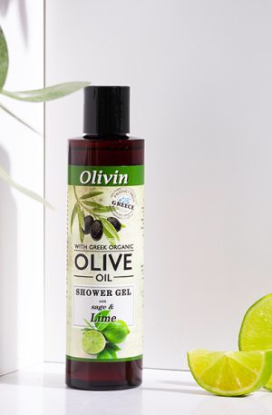 Shower gel with Sage & Lime 200ml