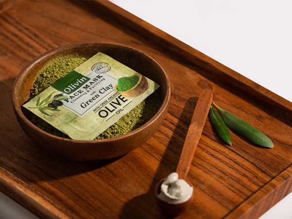 Face Mask Cleansing & Purifying With Green Clay (6x10ml) - Afbeelding 2