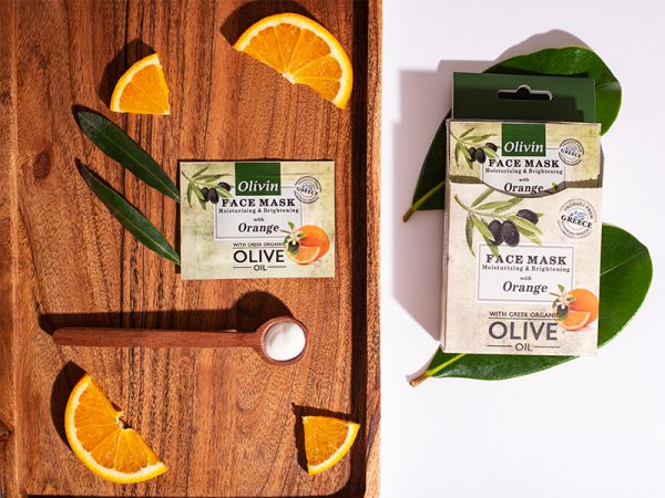 Face Mask Moisturizing & Brightening with Orange (6×10 ml)