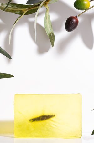 Handmade Soap with organic olive oil and olive leaves extract 100gr